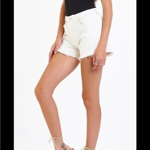 Target | High rise white shorts​